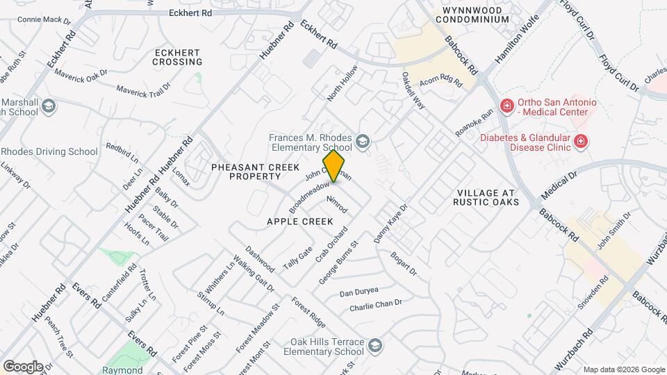 6050 Broadmeadow Map and Location Details