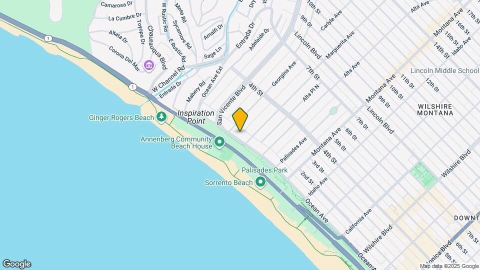 429 Ocean Ave Mapa y Detalles de la Ubicación