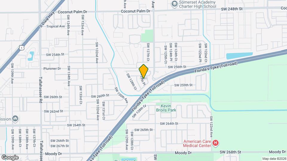 25787 SW 127th Pl Map and Location Details