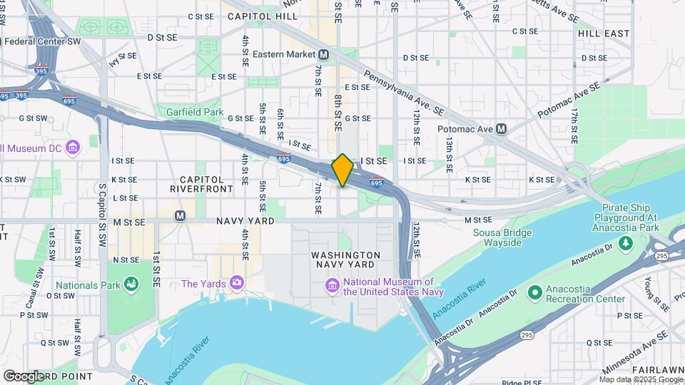 801 Virginia Ave SE Map and Location Details