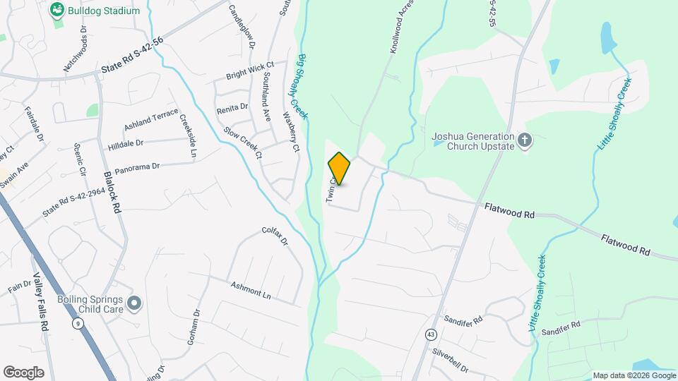 144 Twin Creek Dr Map and Location Details