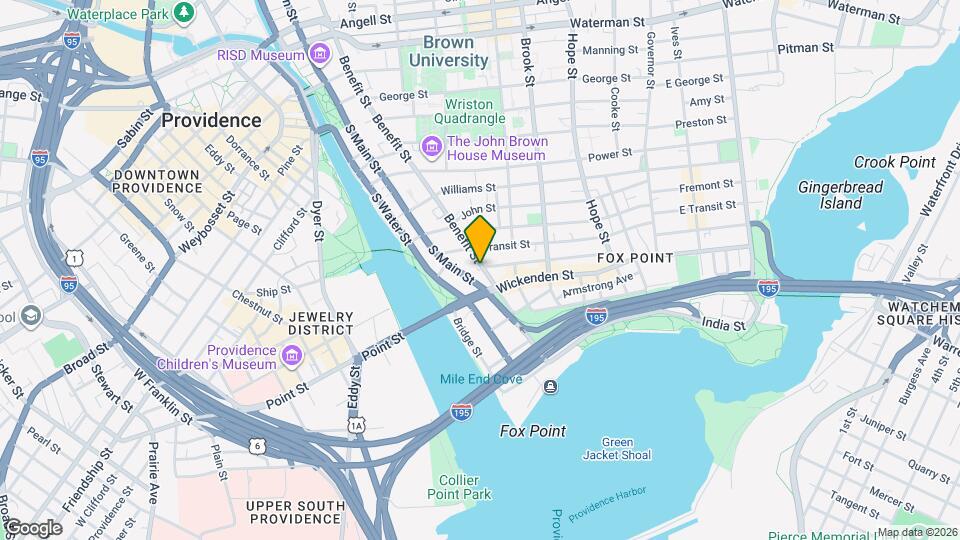 426-426 Benefit St Map and Location Details