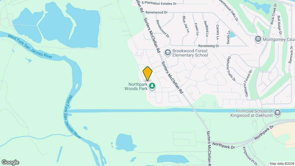 25463 Northpark Lake Dr Map and Location Details