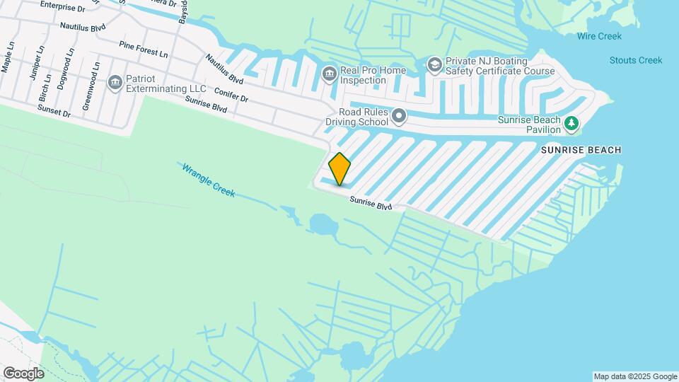 844 Sunrise Blvd Map and Location Details