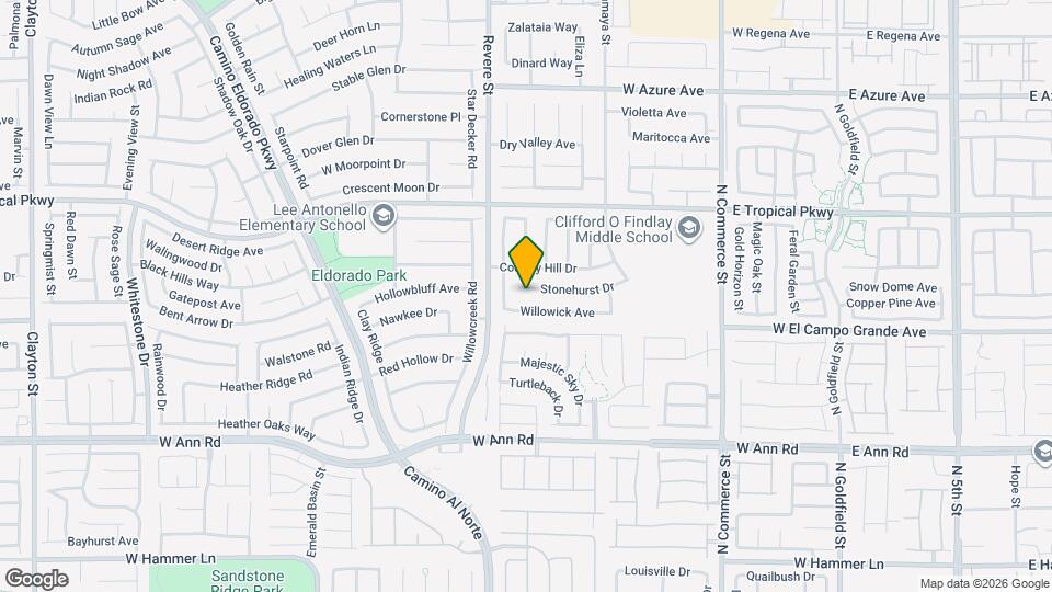 639 Stonehurst Dr Mapa y Detalles de la Ubicación