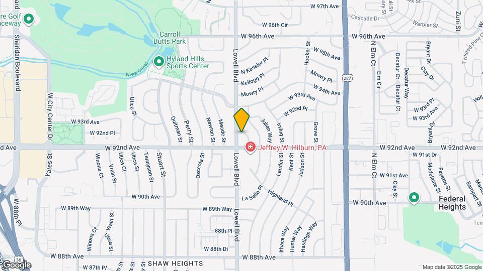 9241 N King Way Map and Location Details