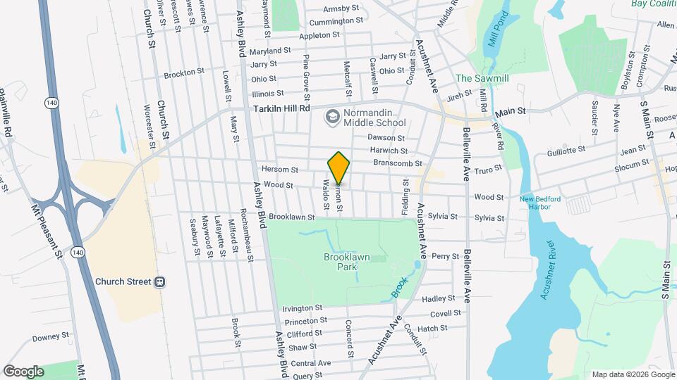 1651 Wood St Map and Location Details