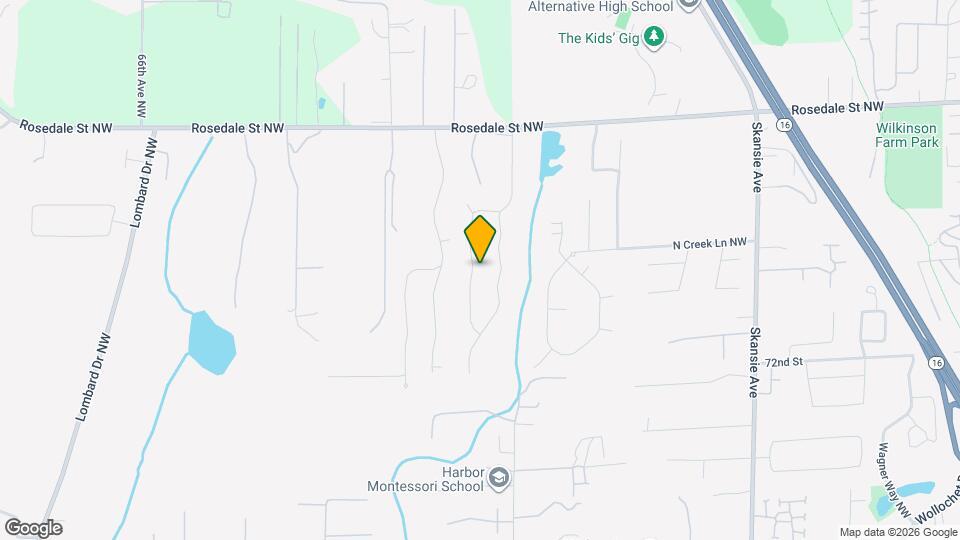 7501 55th Ave Ct NW Map and Location Details