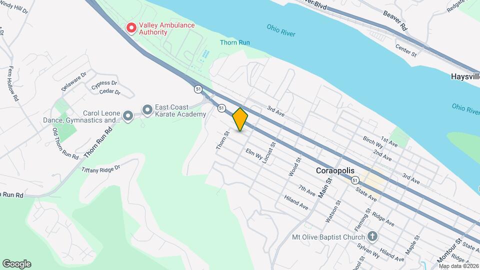 516 W End Ave Map and Location Details