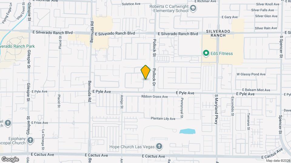 10030 Clear Crystal St Map and Location Details