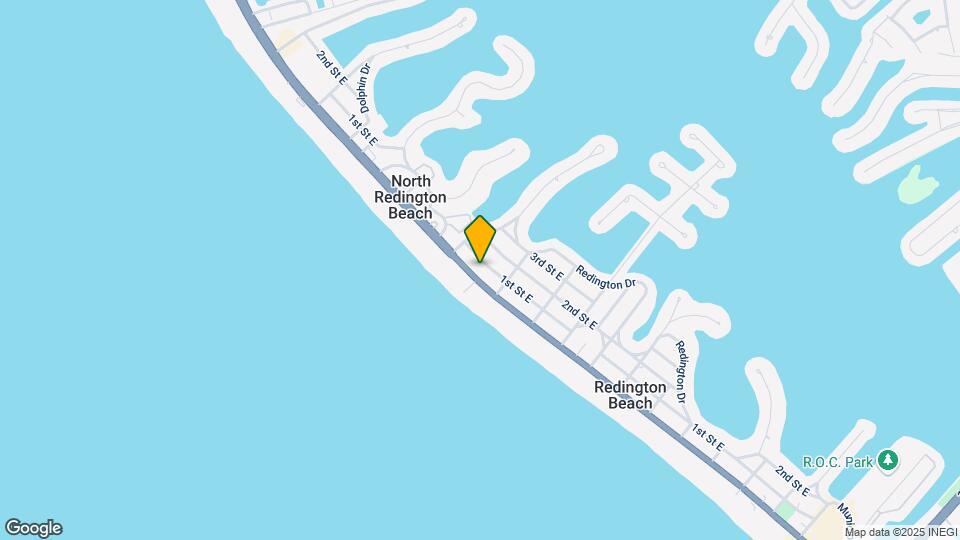 16333 Gulf Blvd Mapa y Detalles de la Ubicación