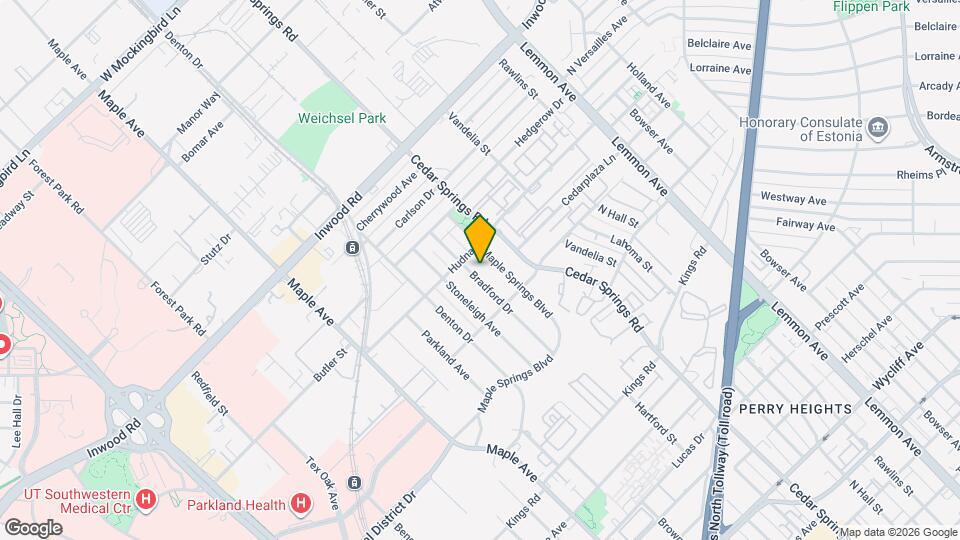 5310 Bradford Dr Map and Location Details