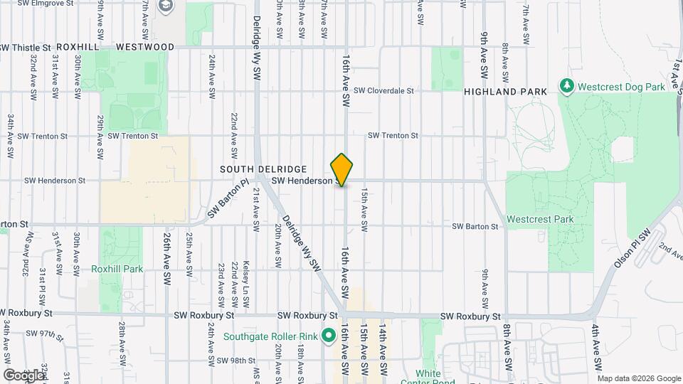 9013 16th Ave SW, Unit 8 Map and Location Details