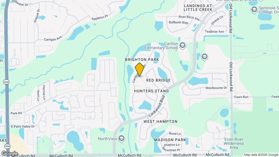 3457 Woodley Park Pl Mapa y Detalles de la Ubicación