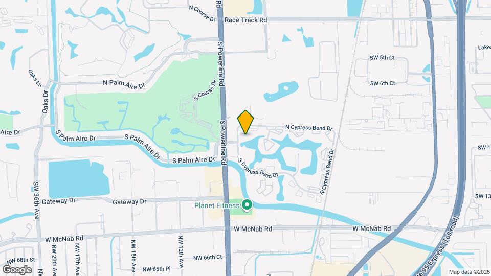 2240 N Cypress Bend Dr Map and Location Details