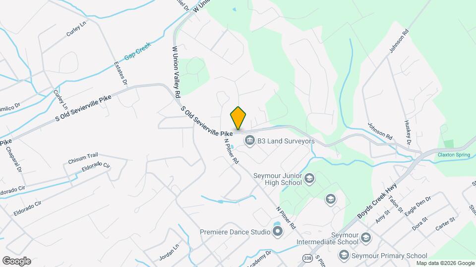 555 S Old Sevierville Pike Map and Location Details