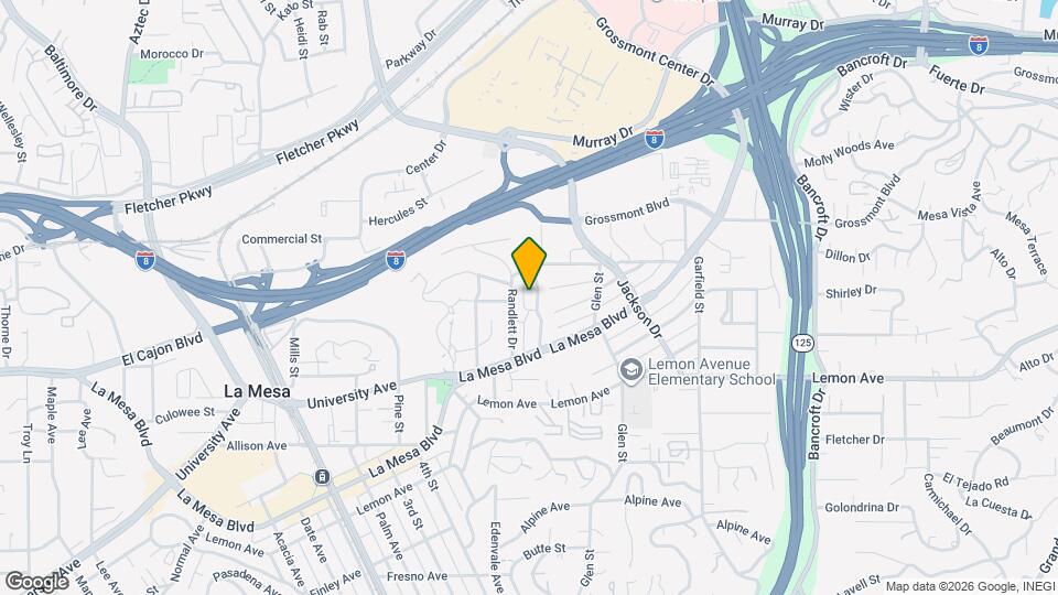 4950 Rosehedge Dr Map and Location Details