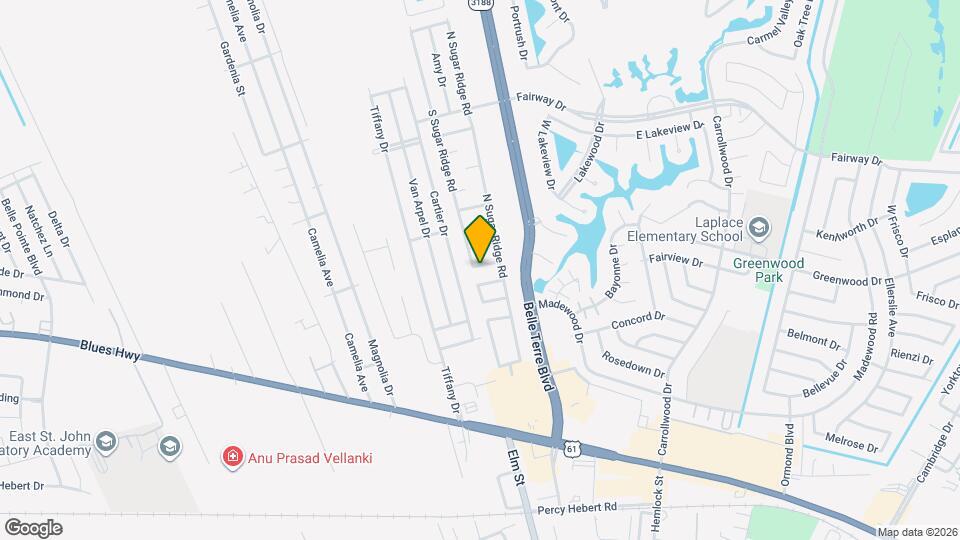2505 S Sugar Ridge Dr Map and Location Details