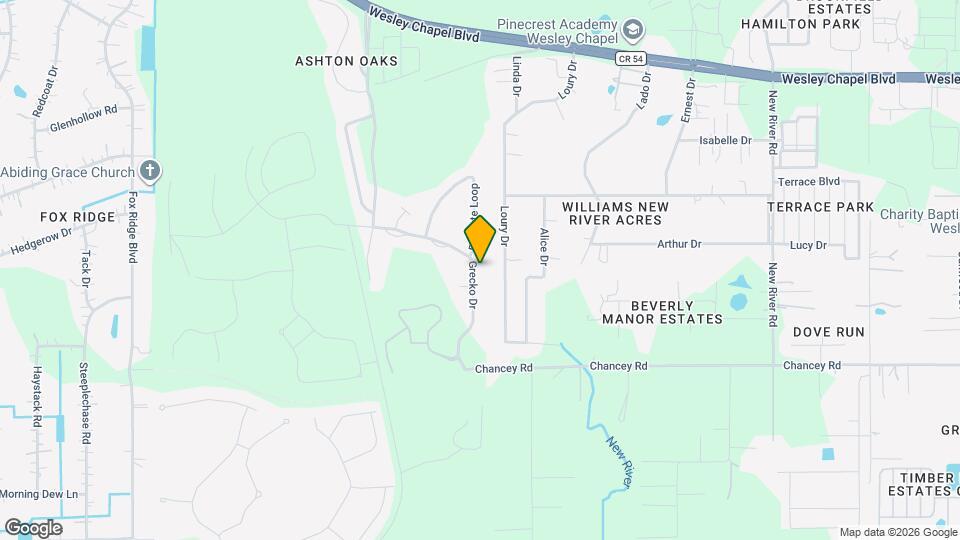 3726 Grecko Dr Mapa y Detalles de la Ubicación