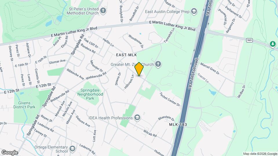 5601 Samuel Huston Ave Mapa y Detalles de la Ubicación