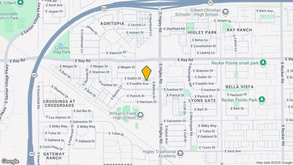 3114 E Franklin Ave Map and Location Details