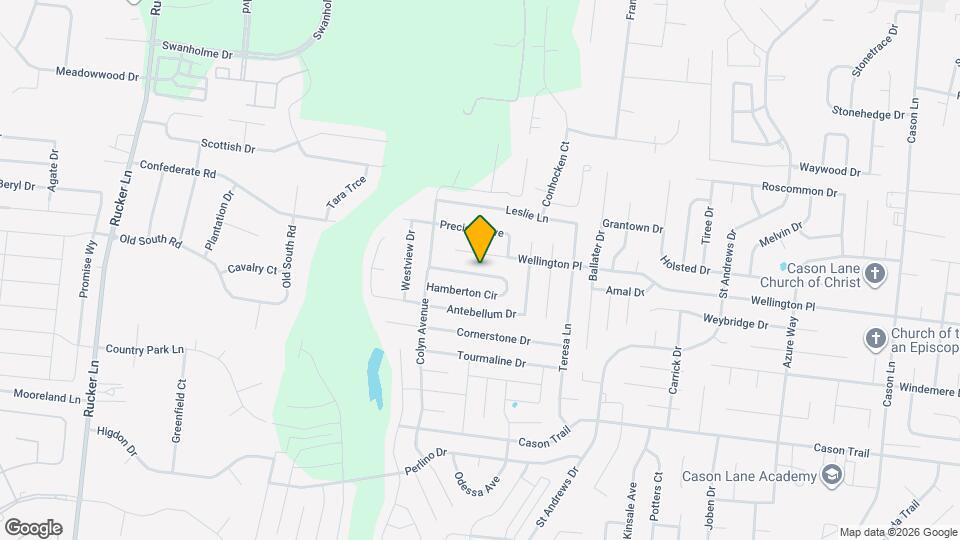 3432 Hamberton Cir Map and Location Details