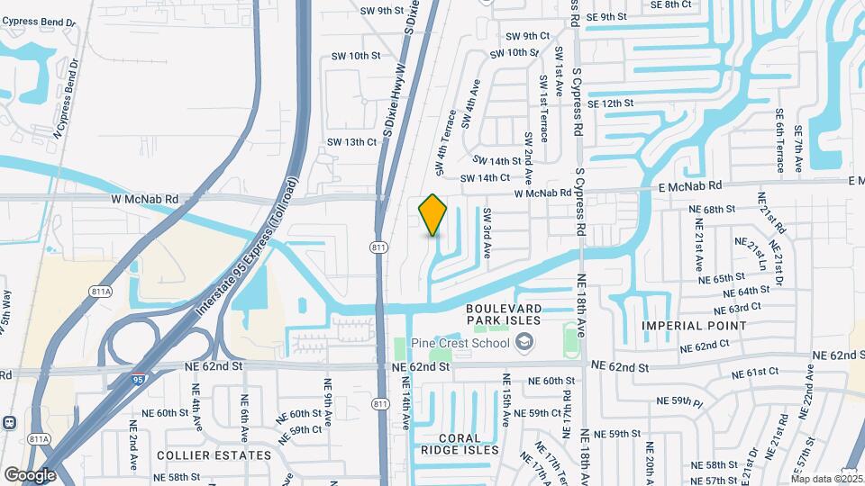 1710 SW 6th Ave Mapa y Detalles de la Ubicación