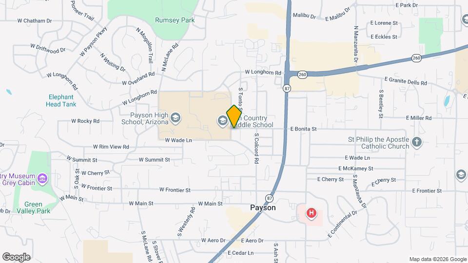 311 W Bonita St Map and Location Details