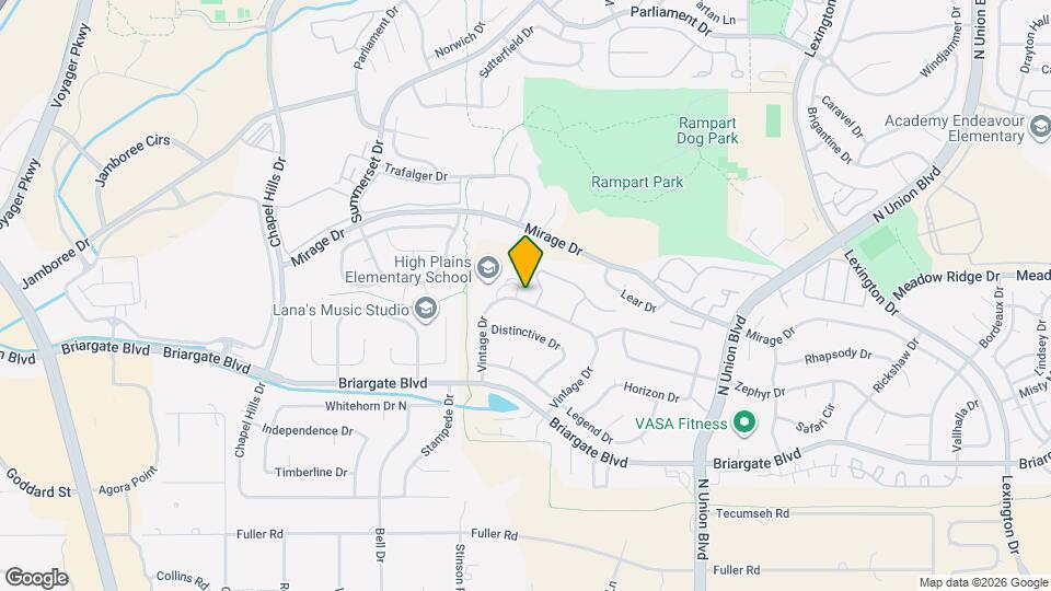 2308 Vintage Dr Map and Location Details