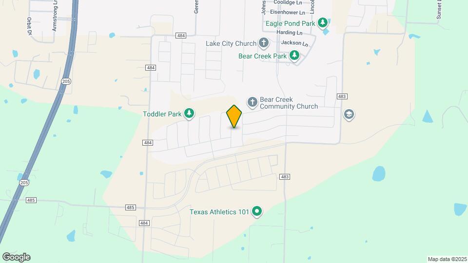 710 Oakhurst Dr Map and Location Details