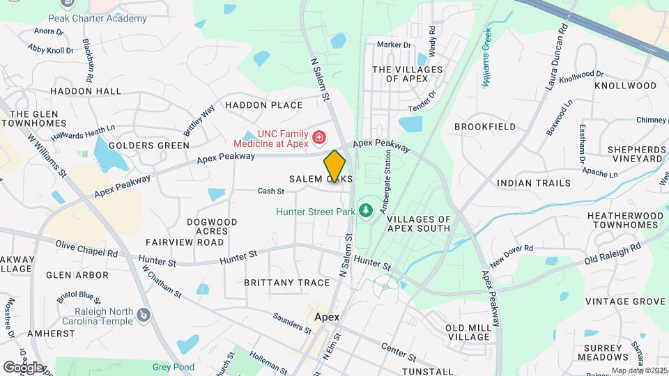 203 Abbey Oak Ln Map and Location Details
