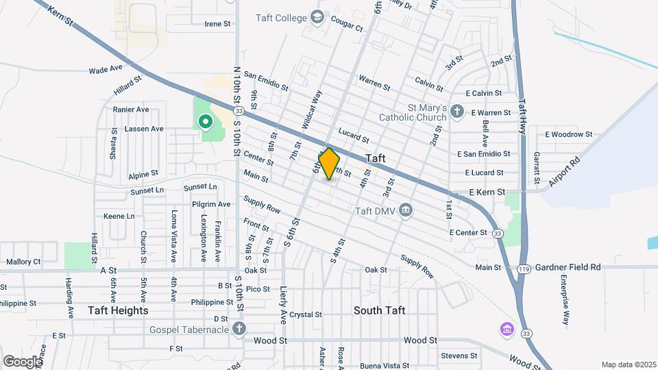 522 Center St Map and Location Details