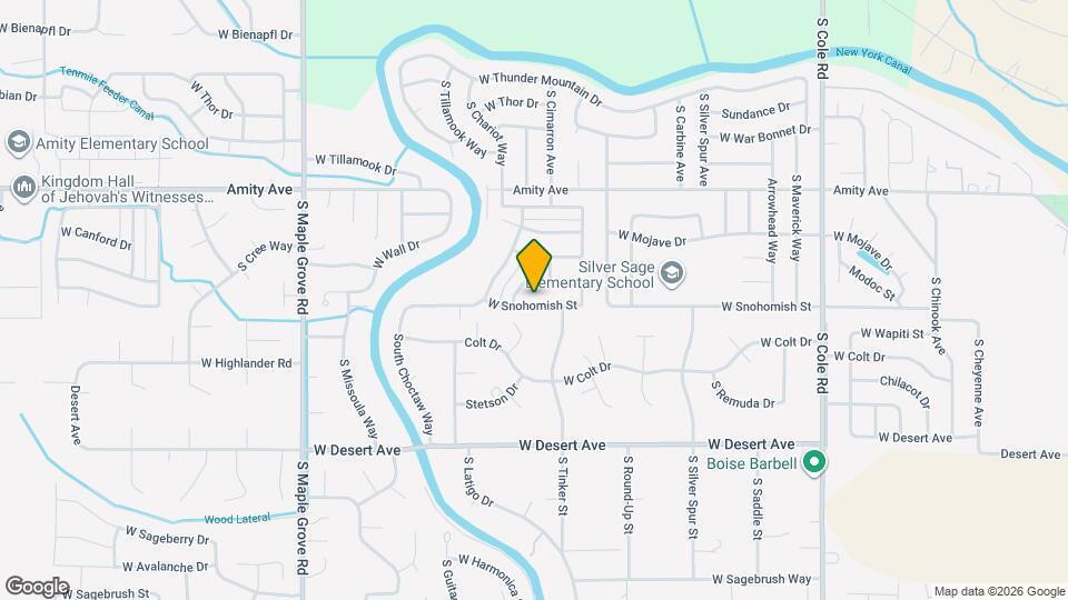 8296 W Snohomish St Map and Location Details