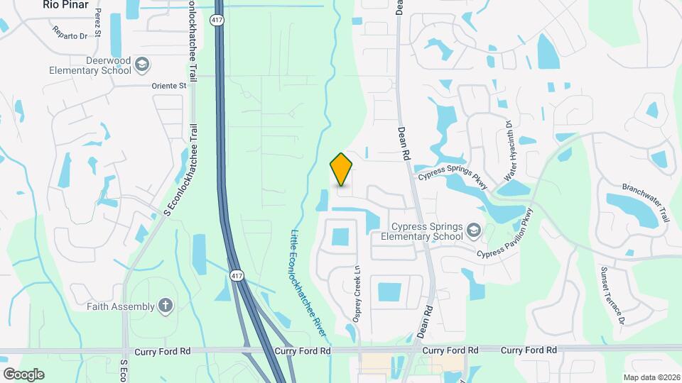 2103 Churchill Downs Cir Mapa y Detalles de la Ubicación