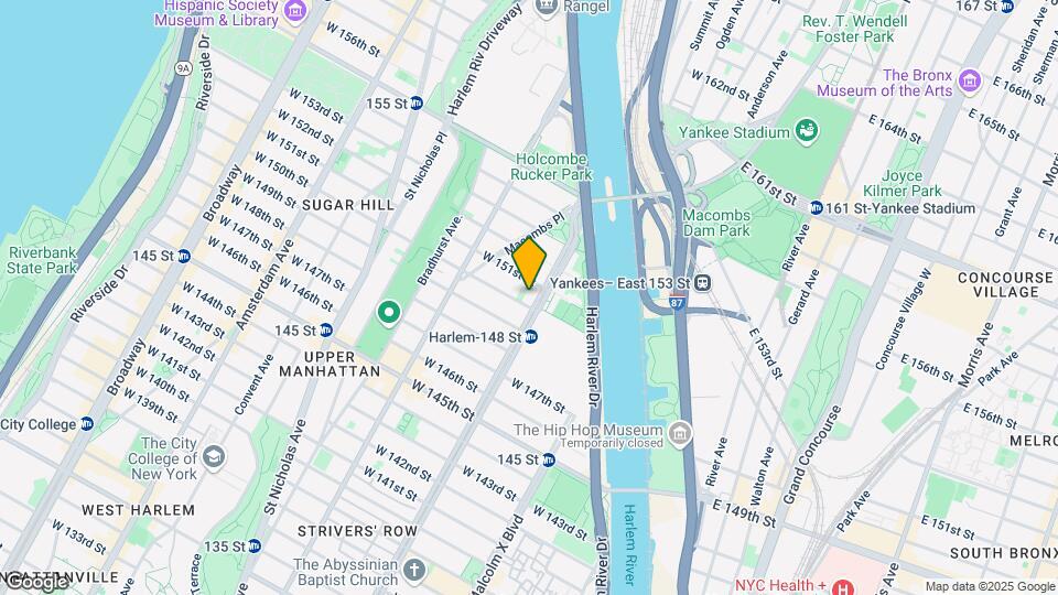 2600 Adam Clayton Powell Blvd Map and Location Details