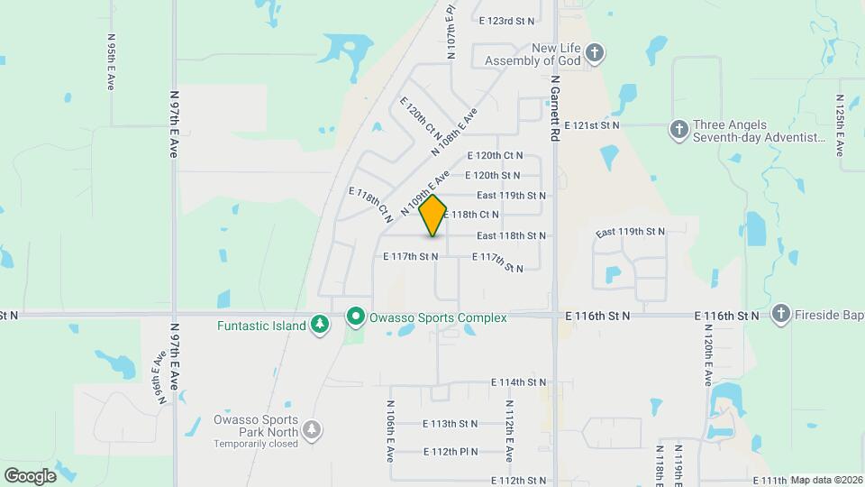 10910 East 118th St N Rentals in Collinsville, OK