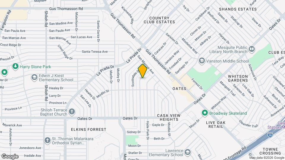 4500 Sherwood Dr, Unit 1104 Map and Location Details