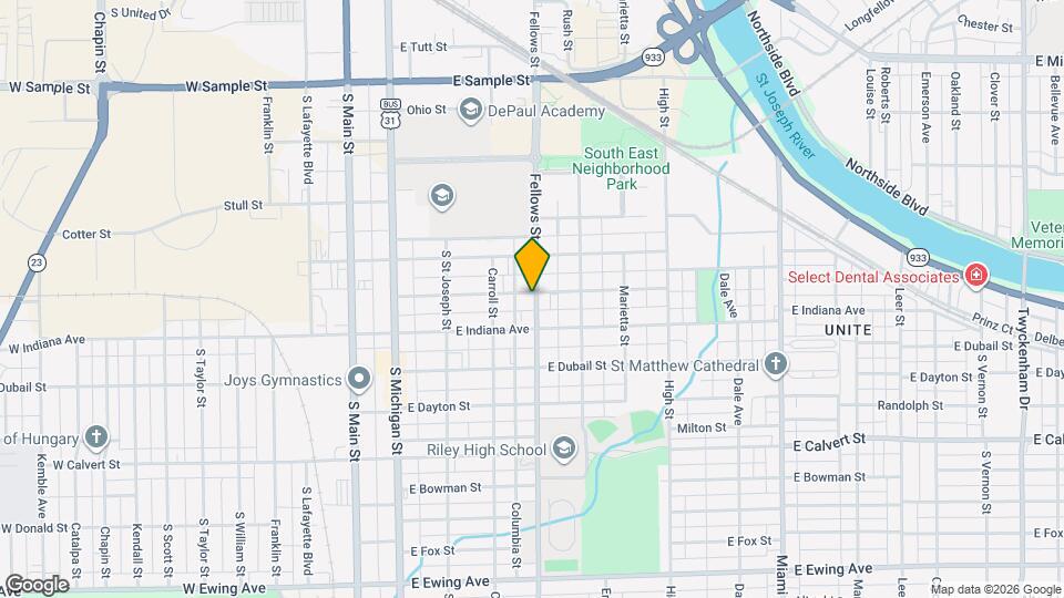 420 Haney Ave Map and Location Details