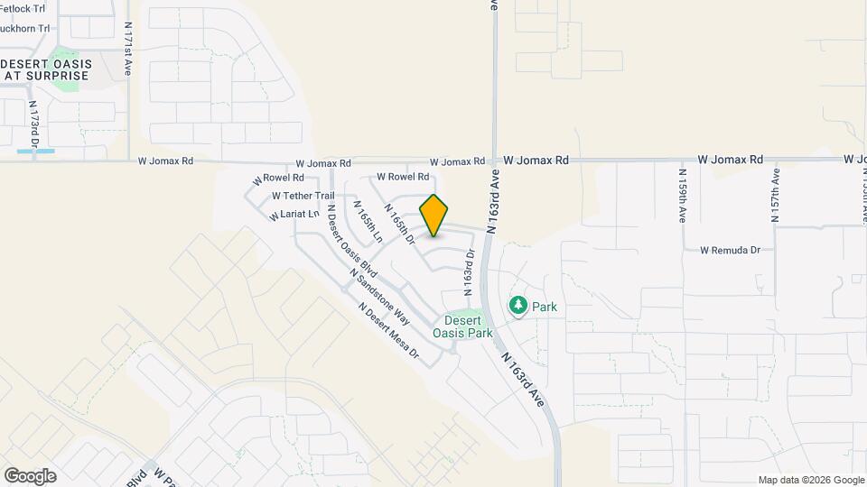 16474 W Remuda Dr Map and Location Details