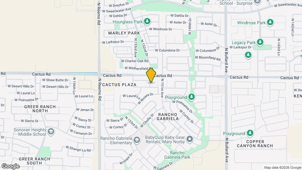 15174 W Desert Hills Dr Map and Location Details