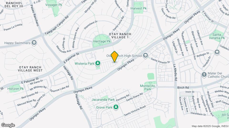 1421 Belmont Pl Map and Location Details