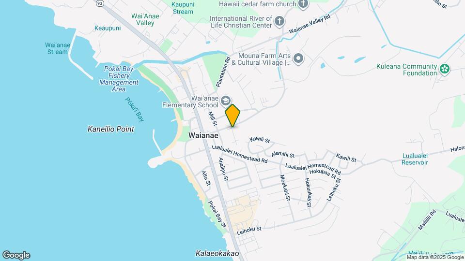 85-075 Waianae Valley Rd Map and Location Details