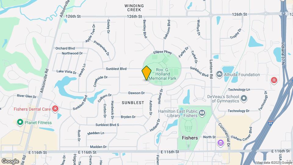 7808 Kenetta Ct Map and Location Details