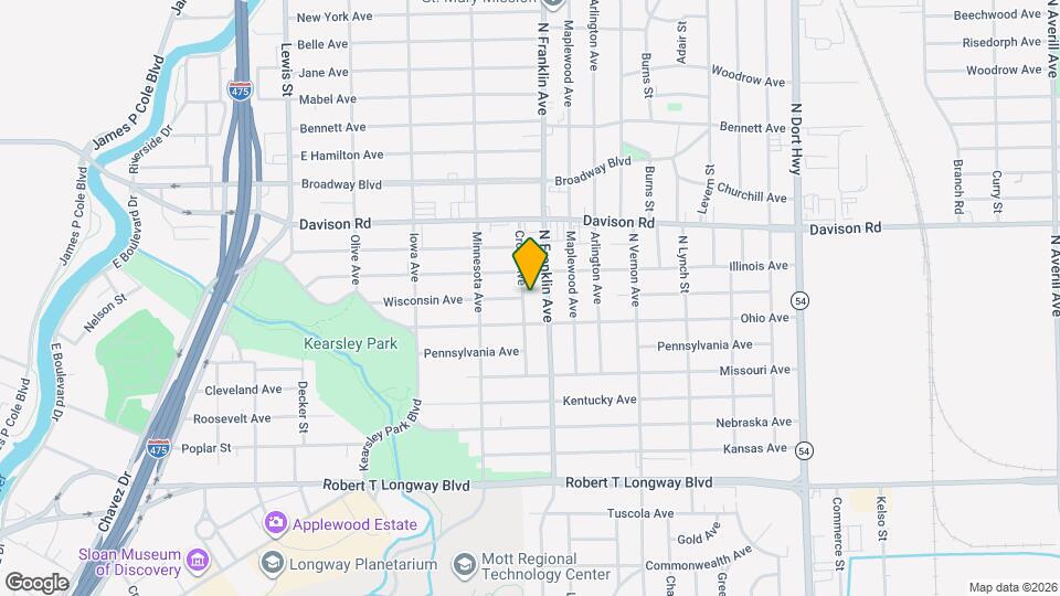 1522 Cronk Ave Mapa y Detalles de la Ubicación