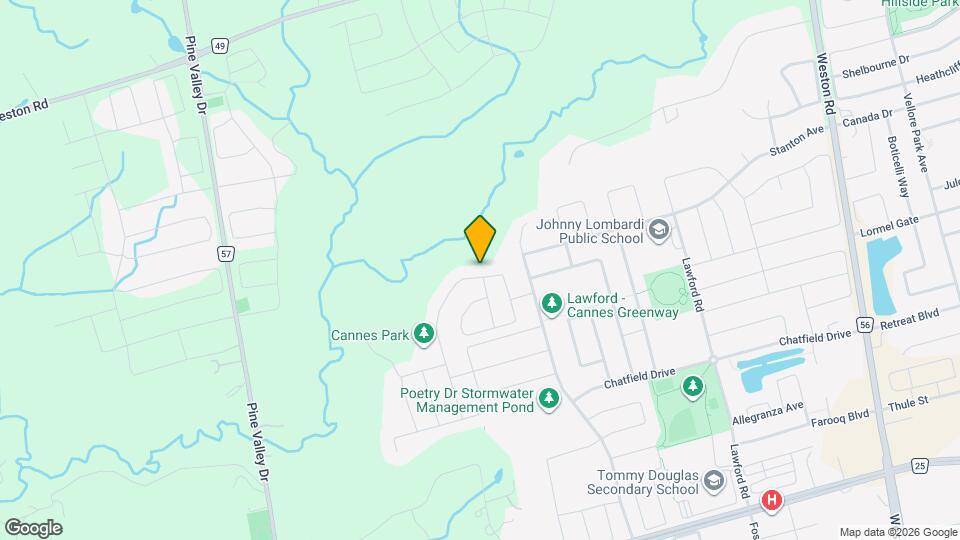 190 Cannes Ave Map and Location Details