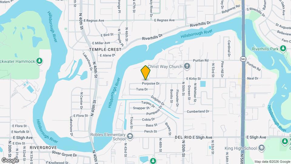 4418 Porpoise Dr Map and Location Details