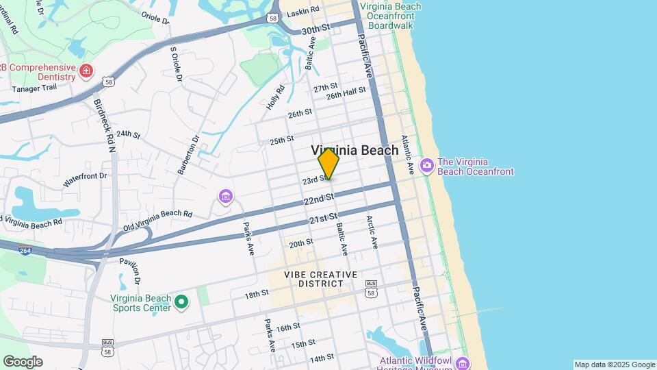 2216 Baltic Ave Map and Location Details