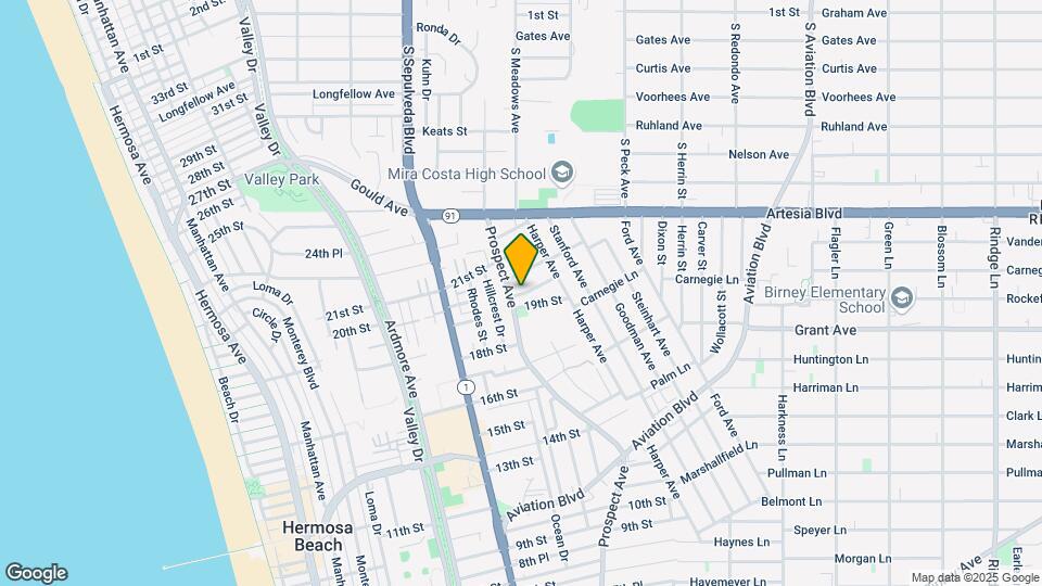 1133 20th St Map and Location Details