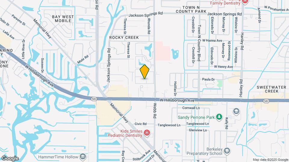 5504 Pine Forest Ct Map and Location Details