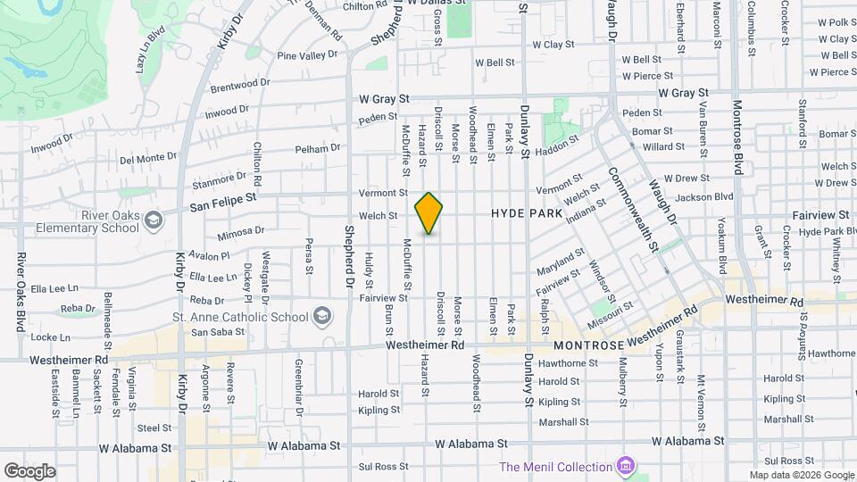 1978 Indiana St Map and Location Details